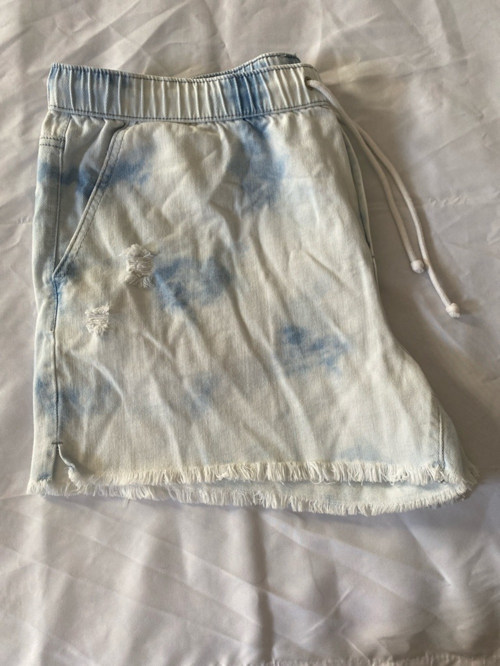 No Boundaries Tie Dye Drawstring Shorts Size XXL